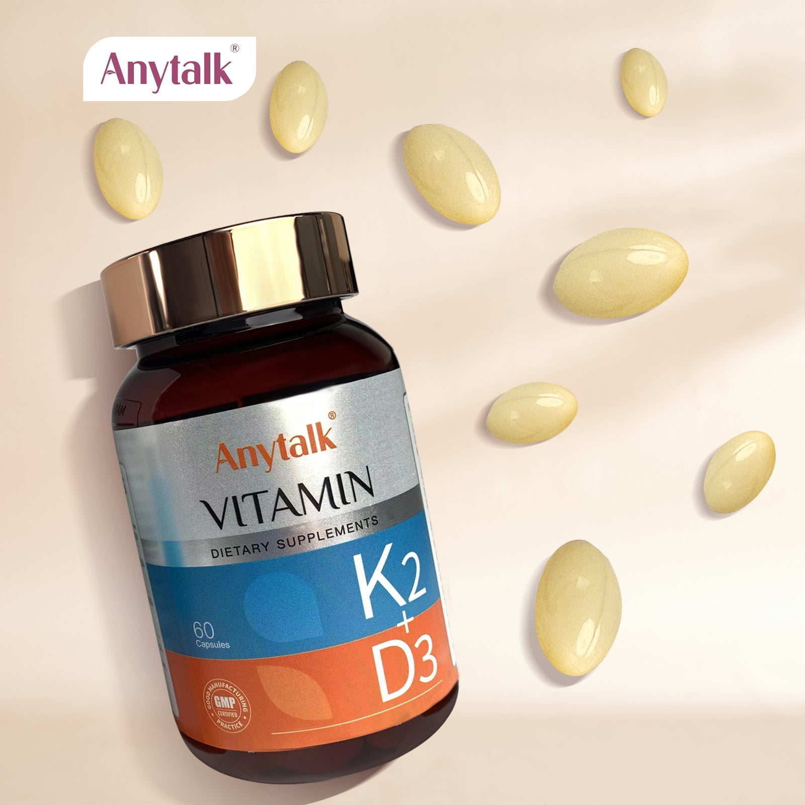 Vitamin D3 & K2