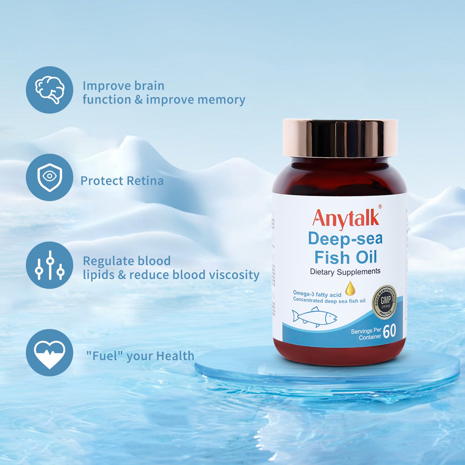 Deep-sea Fish  Oil Softgel