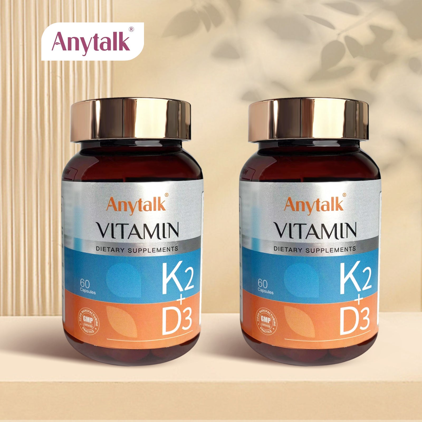 Vitamin D3 & K2