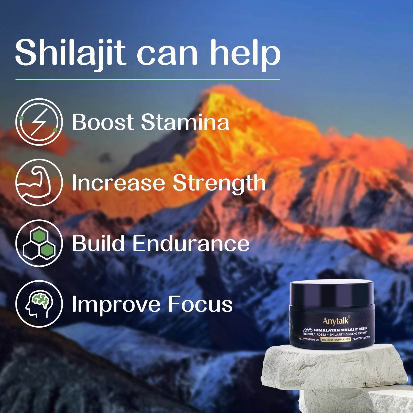 HIMALAYAN SHILAJIT RESIN