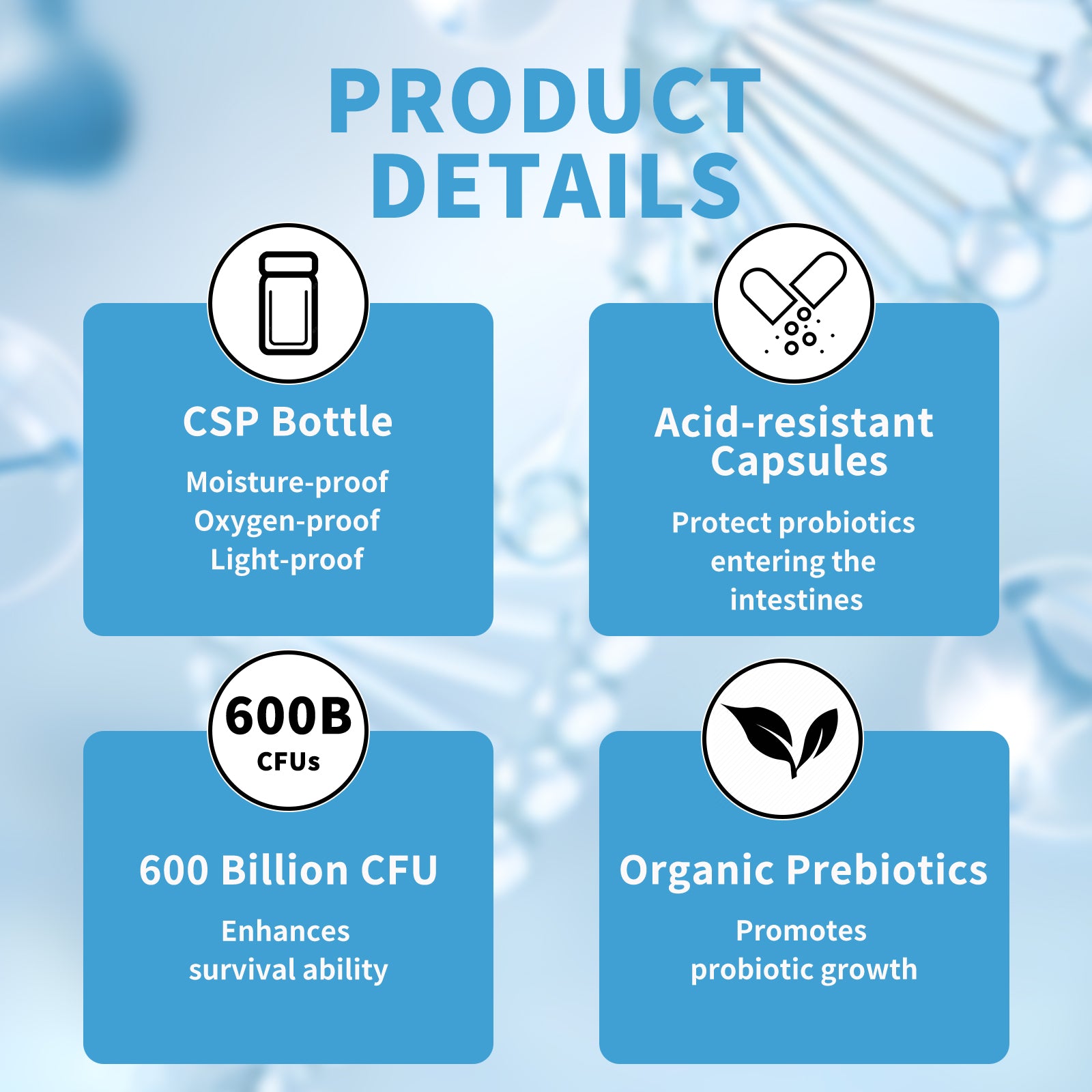 UNISEX DAILY PROBIOTICS